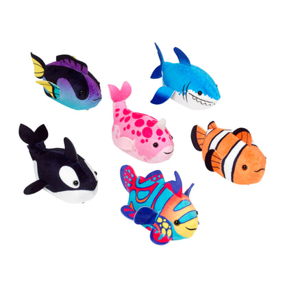 Zhu Zhu Pets - Zhu Zhu Aquarium Interactive - The Whole Shoal bundle - All 6 fish from Assortment A