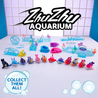 Zhu Zhu Pets - Zhu Zhu Aquarium Interactive - The Whole Shoal bundle - All 6 fish from Assortment A