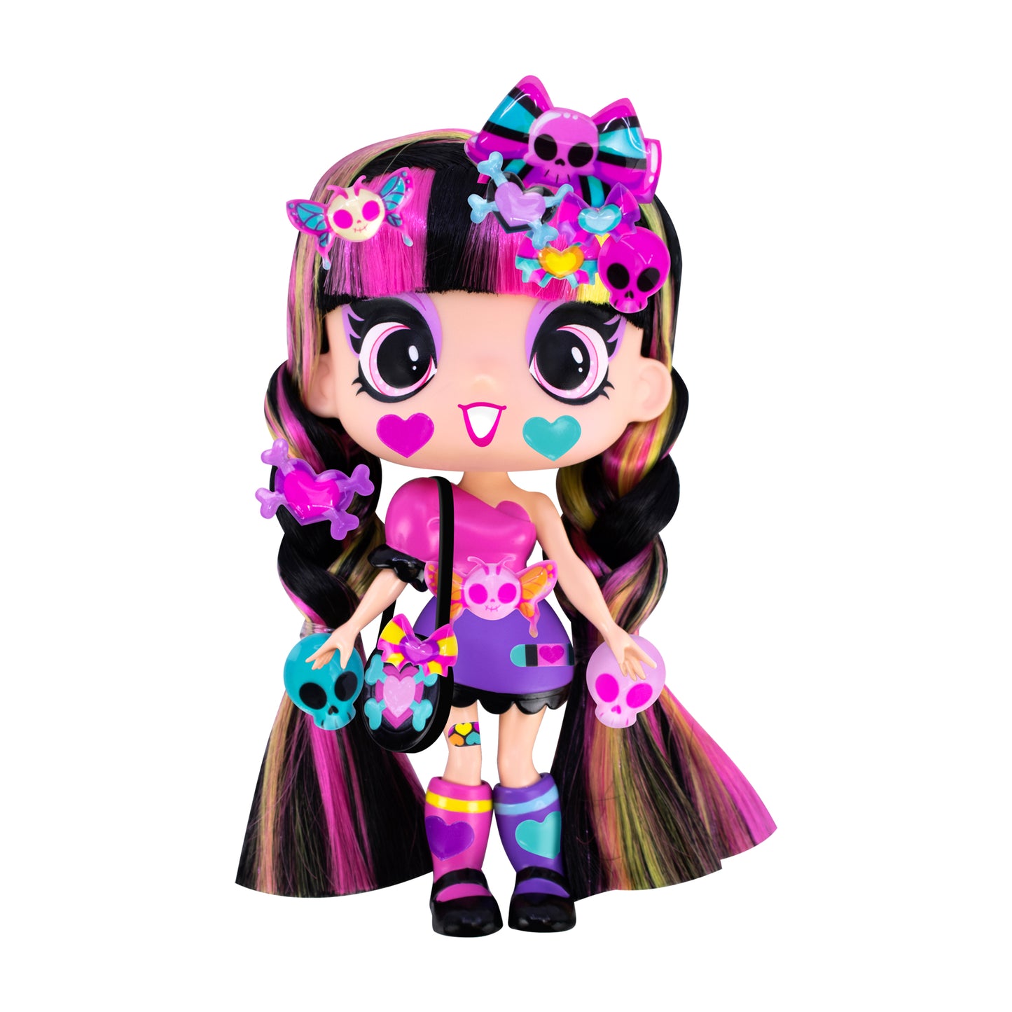 Decora Girlz Sticker 'n' Style 5" Fashion Dolls - Luna