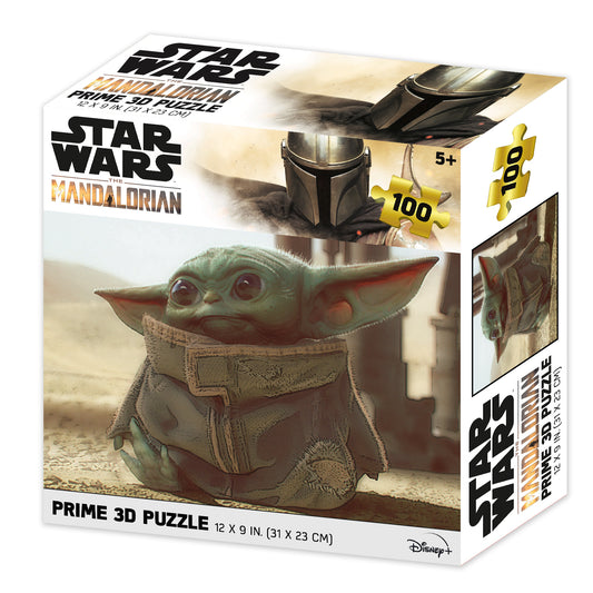 Prime 3D Star Wars The Mandalorian 100 Piece Puzzle