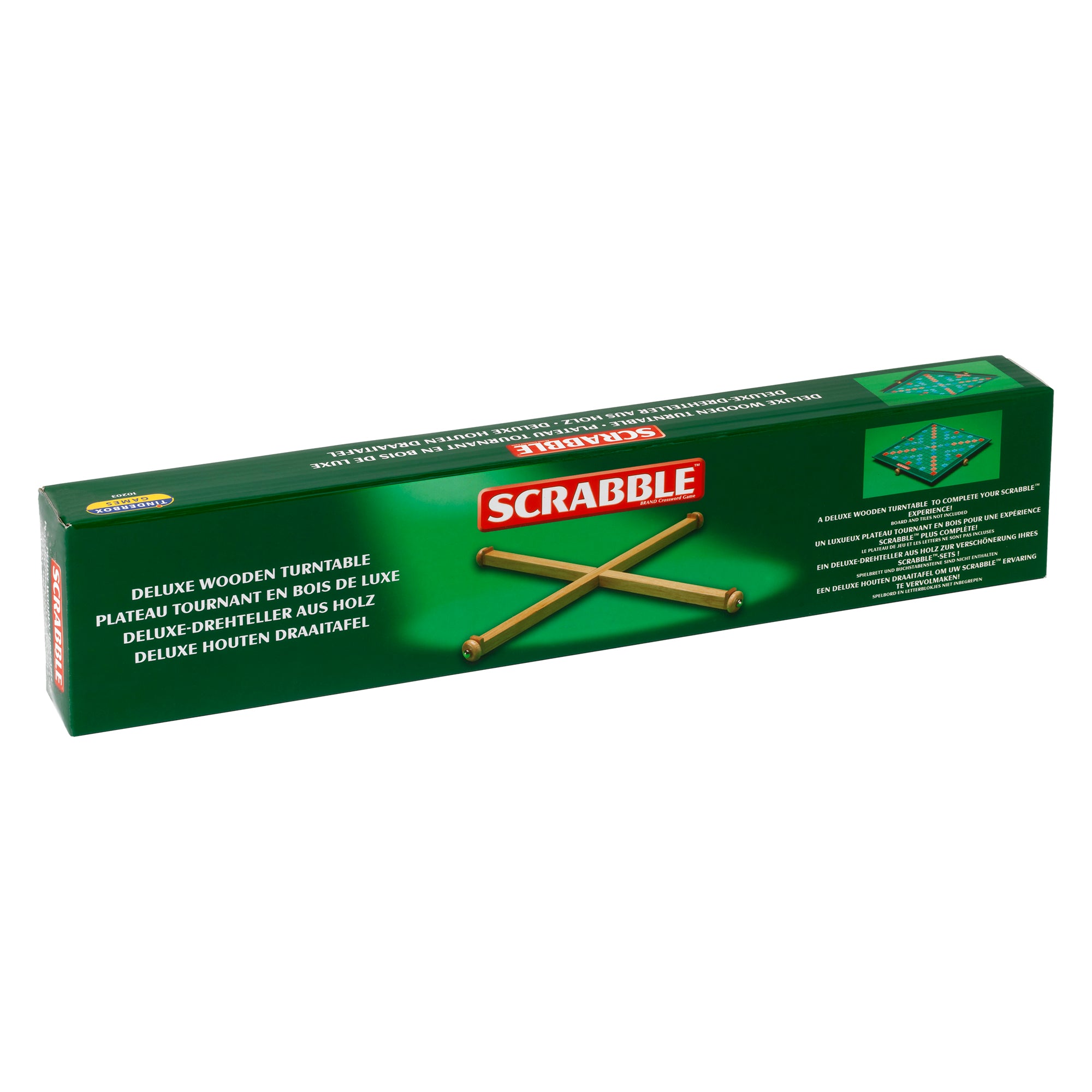Scrabble Deluxe Wooden Turntable