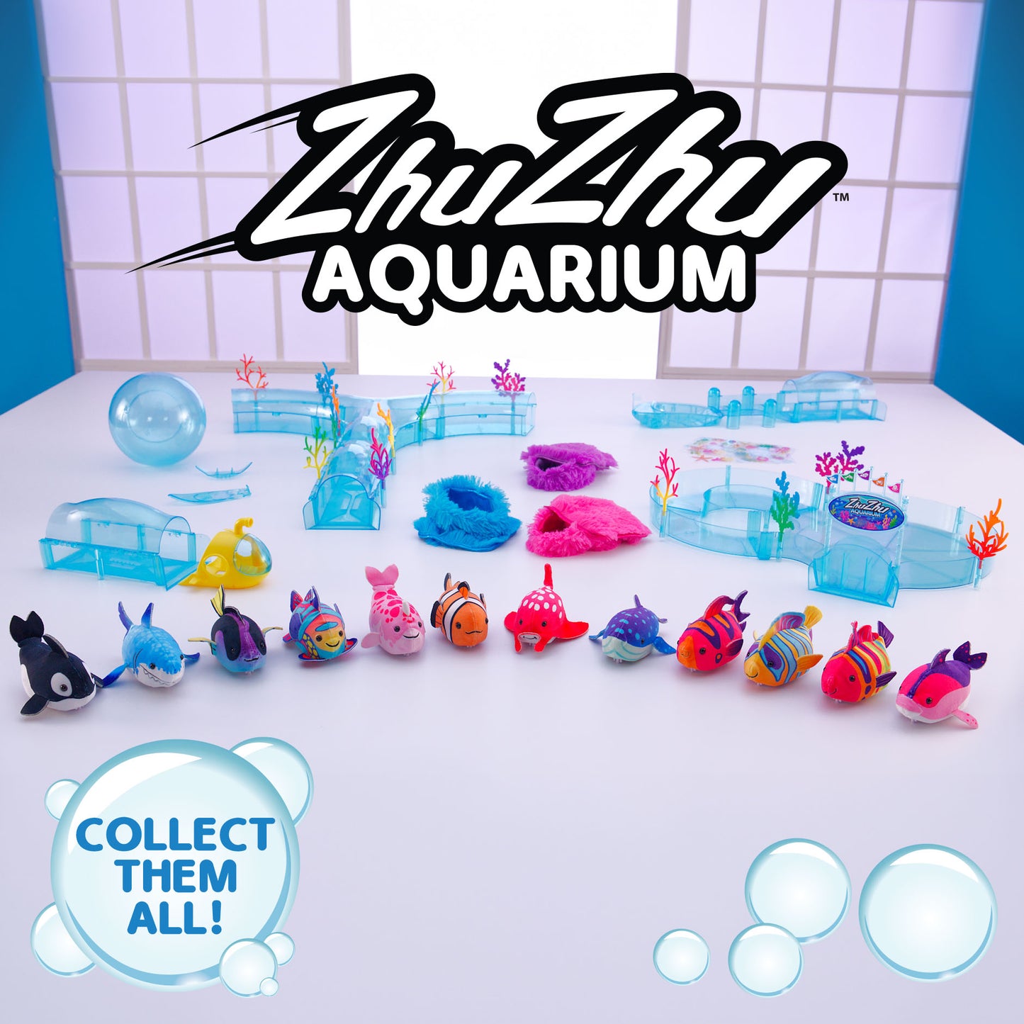 Zhu Zhu Pets - Zhu Zhu Aquarium Speedboat and Dock Playset (Fish NOT included)