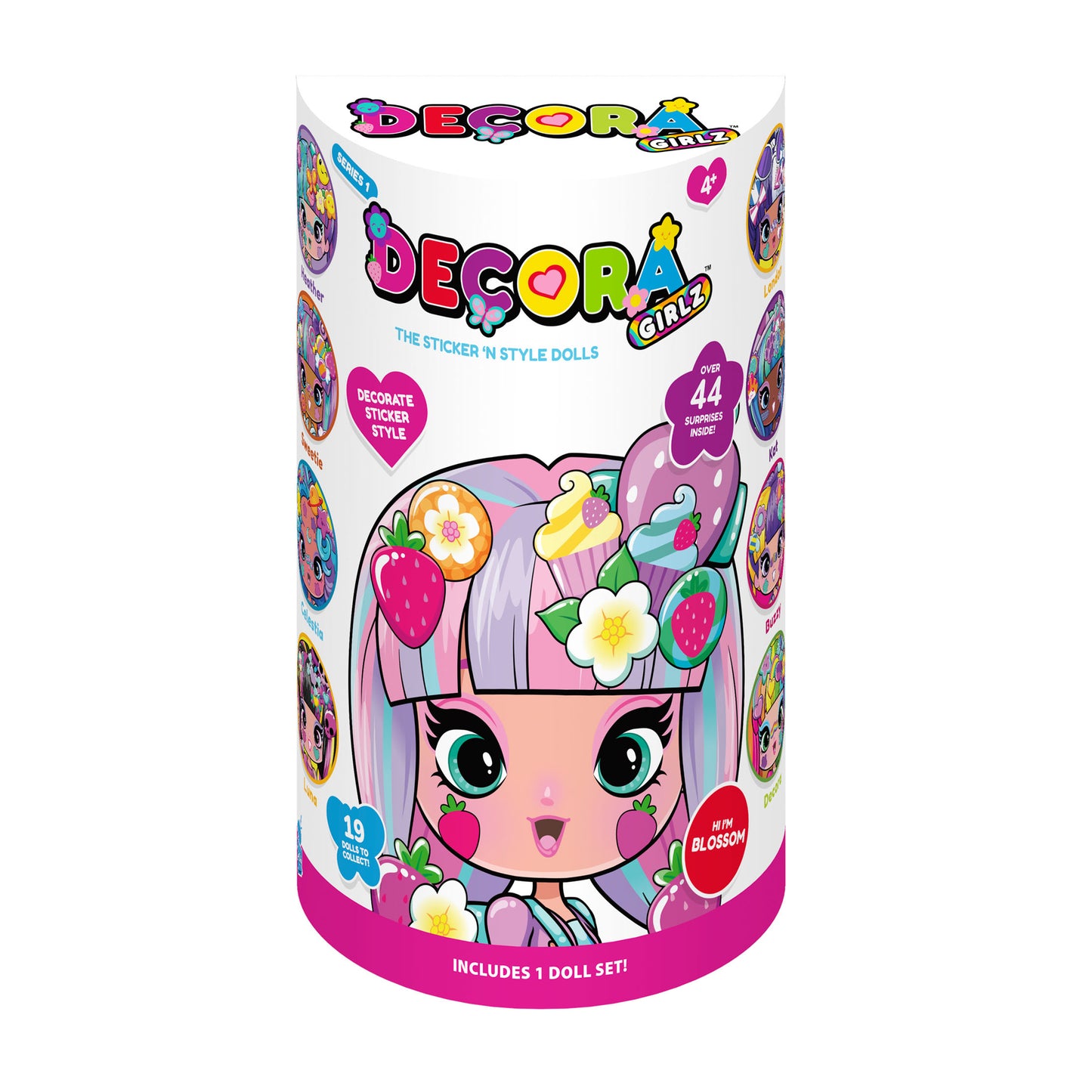 Decora Girlz Sticker 'n' Style 5" Fashion Dolls - Blossom