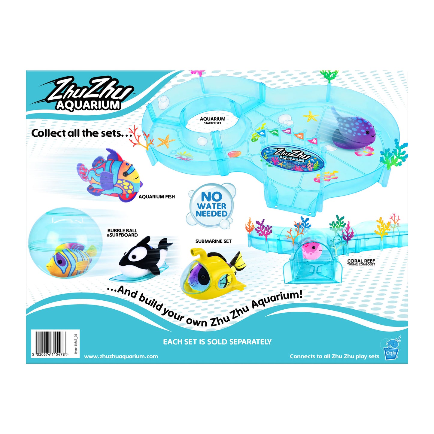 Zhu Zhu Pets - Zhu Zhu Aquarium Speedboat and Dock Playset (Fish NOT included)