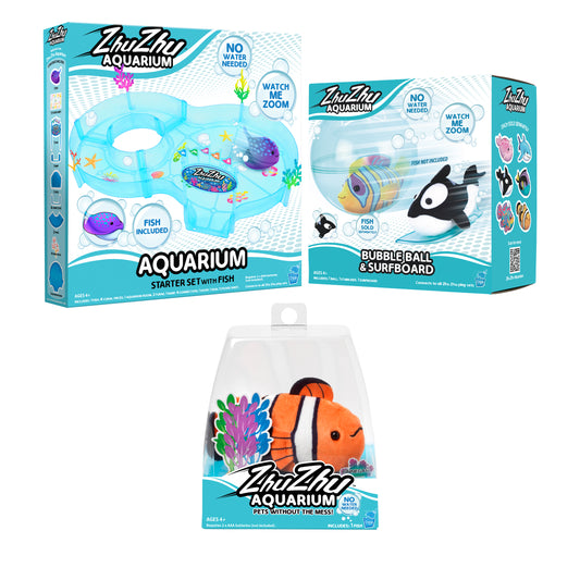 Zhu Zhu Ultimate Aquarium Adventure Pack (With two Fish)