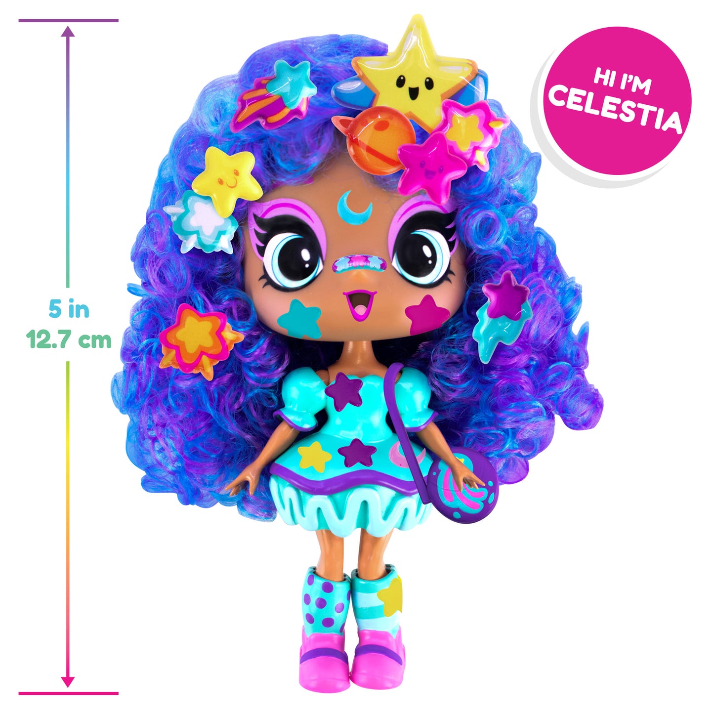 Decora Girlz Style Squad - All 6 Decora Girlz Sticker 'n' Style 5" Fashion Dolls