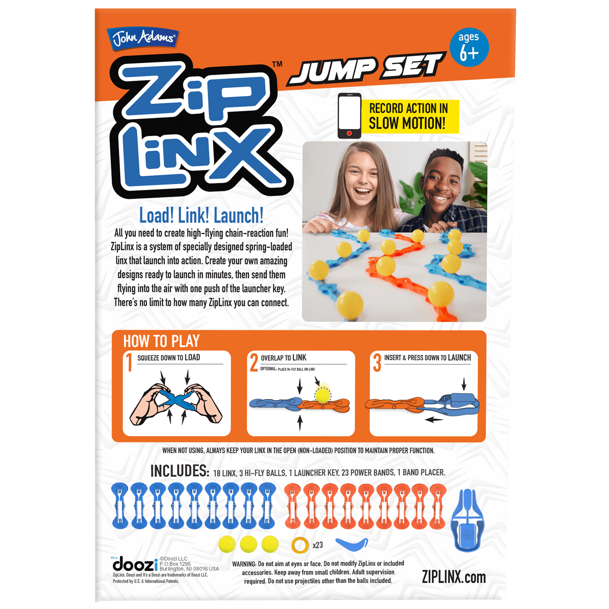 ZipLinx Jump Set - John Adams